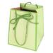Bag Easy carton 12/12x15/15xH18cm green