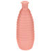 Vase Fomboni glass Ø6,5xH20cm pink frosted
