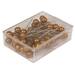 Pushpins 10mm goud - ds 50 st 1355-09